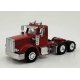 Peterbilt Day Cab Tractor Only - Assembled -- Red, HO, HO Logistics Replicas 36708