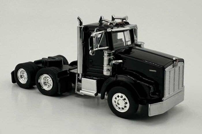 Kenworth T-800 Day Cab Tractor Only - Assembled -- Black, HO, HO Logistics Replicas T80009