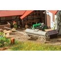 Manure Tank Wagon - Kit -- Unpainted, HO, Faller Gmbh 180392