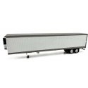 Great Dane 53′ Dry Van Trailer - Assembled -- White, Silver, HO, HO Logistics Replicas 158