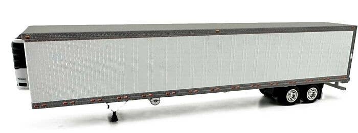 Great Dane 53′ Dry Van Trailer - Assembled -- White, Silver, HO, HO Logistics Replicas 158