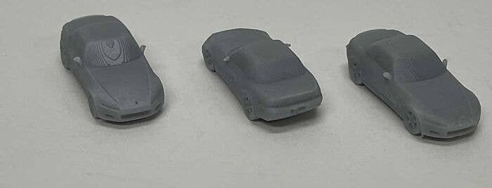 1999-2009 Honda S2000 - 3-D Printed Kit -- Unpainted pkg(3), N, Phoenix Precision Models 30126