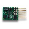 DZ126IP Series 6 Control Decoder for Z, N & HO -- 6-Pin Integrated Plug .36 x .42 x .13′ 9.0, All Scales, Digitrax DZ126IN