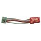 DN136PS Series 6 Control Decoder for N & HO -- 8-Pin Medium Plug - .55 x .404 x .2′ 13.9 x 1, All Scales, Digitrax DN136PS