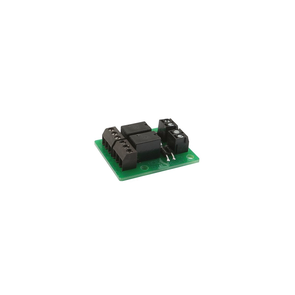 Dual Relay -- 2-Amp Relay for Connection to Switch-It or Switch 8 Accessory Decoder, All Scales, NCE Corporation 236