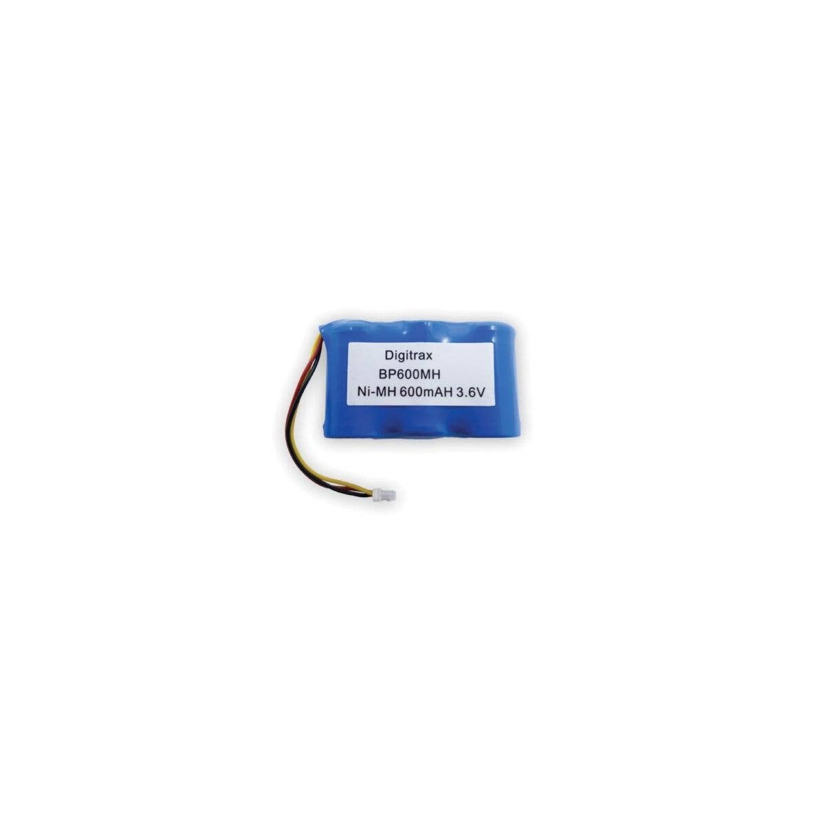BP600MH Battery Pack for DT602 Series Throttles -- Nickel-Metal Hydride Cell, 600 Milliamp Hours, 3.6 , I, Digitrax BP600MH