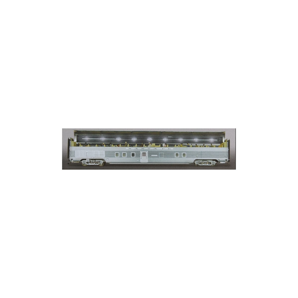 Passenger Car Interior Constant-Intensity LED Lighting Kit -- For High-Level Passenger Cars, HO, WalthersProto 1055