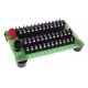 24-Position Prewired Power Distribution Block -- Rated at 15 Amps, All Scales, Miniatronics Corp. PDB2
