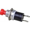 Single-Pole Single-Throw Push-Button Control Panel Switch - Quickie -- Red - Normal, All Scales, Kadee Quality Products 165