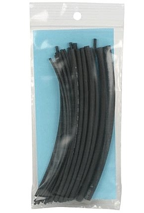 Electrical Accessories -- Heat Shrink Tubing Assorted 10′ (5 sizes: 3/64, 1/16, 3/32,, All Scales, Miniatronics Corp. HST10