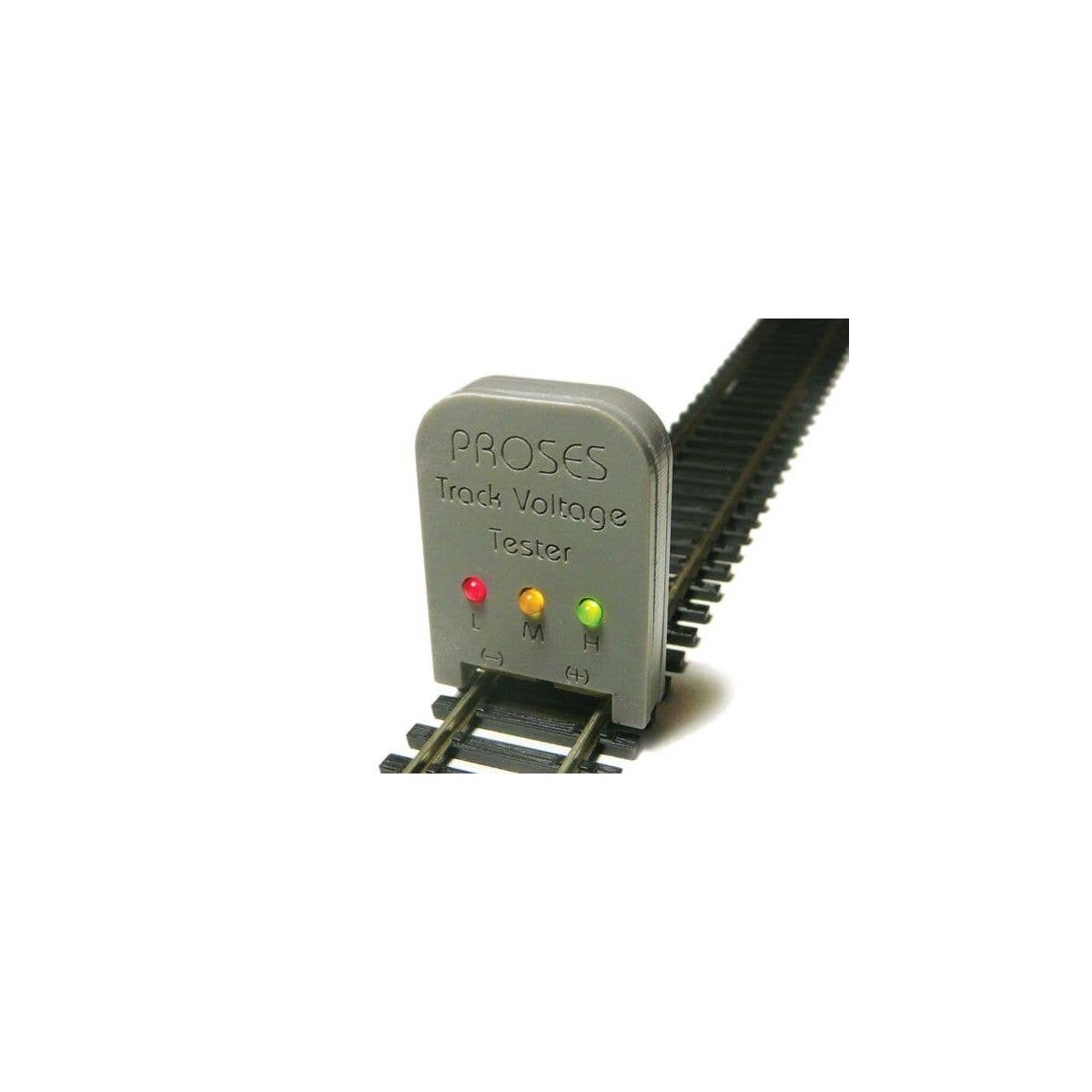 Track Voltage Tester -- For HO, N & On30 Scales, All Scales, Bachmann Industries 39012