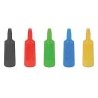Low-Voltage Distribution Terminal (Plate) Plugs Only -- 3/32′ 2.5mm (6 Each: red, yellow, , All Scales, Faller Gmbh 180806