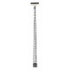 LED Flood Light -- Lattice Mast, Top Mount 14.5cm, Warm White pkg(3), HO, Faller Gmbh 180118