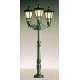 Historic Park Light -- Triple-Arm Upright, 3-1/2′ Height, HO, Brawa Modellspielwaren 5223