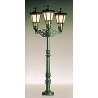 Historic Park Light -- Triple-Arm Upright, 3-1/2′ Height, HO, Brawa Modellspielwaren 5223