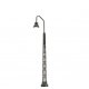 Square-Lattice Boom Arched LED Light with Plug and Socket Base -- 3-1/8′ 8cm, N, Brawa Modellspielwaren 83014