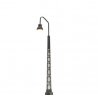Square-Lattice Boom Arched LED Light with Plug and Socket Base -- 3-1/8′ 8cm, N, Brawa Modellspielwaren 83014