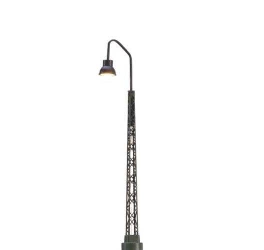 Square-Lattice Boom Arched LED Light with Plug and Socket Base -- 3-1/8′ 8cm, N, Brawa Modellspielwaren 83014