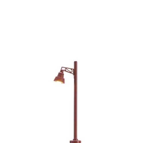 LED Light on Wood Mast with Plug and Socket Base -- 2′ 5cm, N, Brawa Modellspielwaren 83040