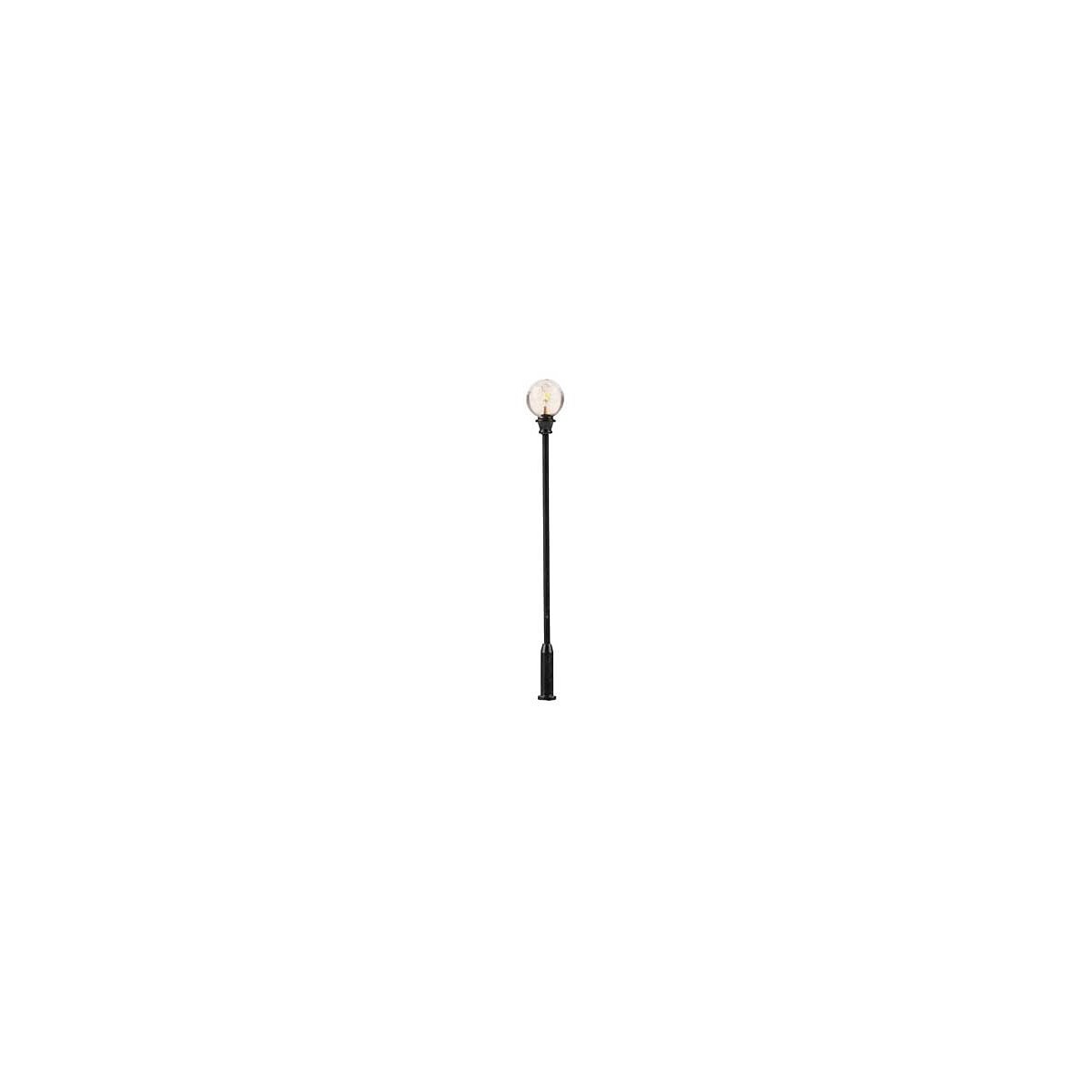 LED Park Light on Mast -- Adjustable height up to 2-7/16′ 7.1cm tall pkg(3), HO, Faller Gmbh 180104