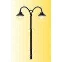Baden-Baden Double Platform Lamp -- 2-15/16′ 7.4cm Tall, HO, Viessmann Modellspielwaren 6109