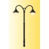 Baden-Baden Double Platform Lamp -- 2-15/16′ 7.4cm Tall, HO, Viessmann Modellspielwaren 6109