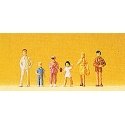 Pedestrians -- Children pkg(6), HO, Preiser Kg 14126