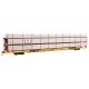 89′ Flatcar w/Tri-Level Shielded Auto Rack - Ready to Run -- Erie Lackawanna 850307, TTKX Flatca, HO, WalthersMainline 8315