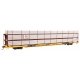 89′ Flatcar w/Tri-Level Shielded Auto Rack - Ready to Run -- Erie Lackawanna 850342, TTKX Flatca, HO, WalthersMainline 8316