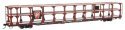 89′ Flatcar w/Tri-Level Open Auto Rack - Ready to Run -- Pennsylvania Railroad Rack Trailer-Trai, HO, WalthersMainline 8216