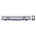89′ Flatcar w/Bi-Level Open Auto Rack - Ready to Run -- Grand Trunk Western 304229, HO, WalthersMainline 8036
