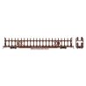 89′ Flatcar w/Bi-Level Open Auto Rack - Ready to Run -- Western Pacific 930237, HO, WalthersMainline 8047