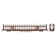 89′ Flatcar w/Bi-Level Open Auto Rack - Ready to Run -- Western Pacific 930246, HO, WalthersMainline 8048
