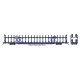 89′ Flatcar w/Bi-Level Open Auto Rack - Ready to Run -- Grand Trunk Western 304227, HO, WalthersMainline 8035