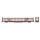 89′ Flatcar w/Bi-Level Open Auto Rack - Ready to Run -- Louisville & Nashville 961206, HO, WalthersMainline 8044