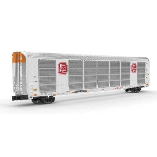 Gunderson Multi-Max Enclosed Auto Rack - Ready to Run - Master(R) -- Kansas City Sout, Z, Atlas Model Railroad Co. 75000037