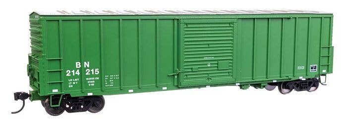 50′ ACF Exterior Post Dreadnaught End Plate B Boxcar - Ready to Run -- Burlington Northern 2142, HO, WalthersMainline 46001
