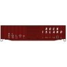 50′ Exterior-Post Modern Boxcar - Kit -- Rock Island 36280 (Boxcar Red, Italic Lettering), HO, Accurail Inc 81881