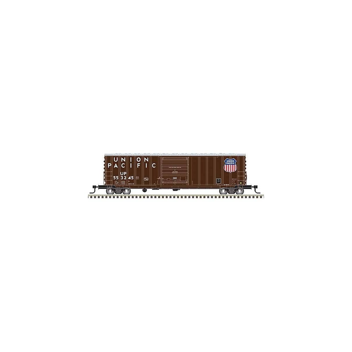 ACF 50′ Precision Design Rib-Side Boxcar - Ready to Run - Master(R) -- Union Pacific, HO, Atlas Model Railroad Co. 20007060