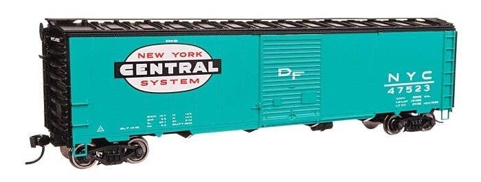 50′ AAR Single Door Boxcar - Ready to Run -- New York Central 47523, HO, WalthersMainline 46518