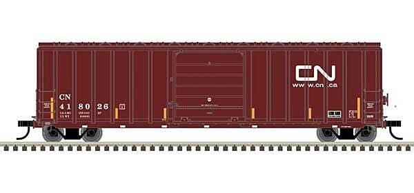 Berwick 50′ Boxcar - Ready to Run - Master(R) -- Canadian National 418149 (Boxcar Re, HO, Atlas Model Railroad Co. 20006988