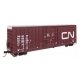 50′ Gunderson Hi-Cube Paper Service Boxcar - Ready to Run -- Canadian National 406572, HO, WalthersProto 101715