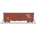 40′ Minibox Boxcar - Ready to Run - Master(R) -- Canadian Pacific 242857 (Boxcar Red, HO, Atlas Model Railroad Co. 20007898