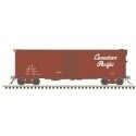 40′ Minibox Boxcar - Ready to Run - Master(R) -- Canadian Pacific 243120 (Boxcar Red, HO, Atlas Model Railroad Co. 20007901