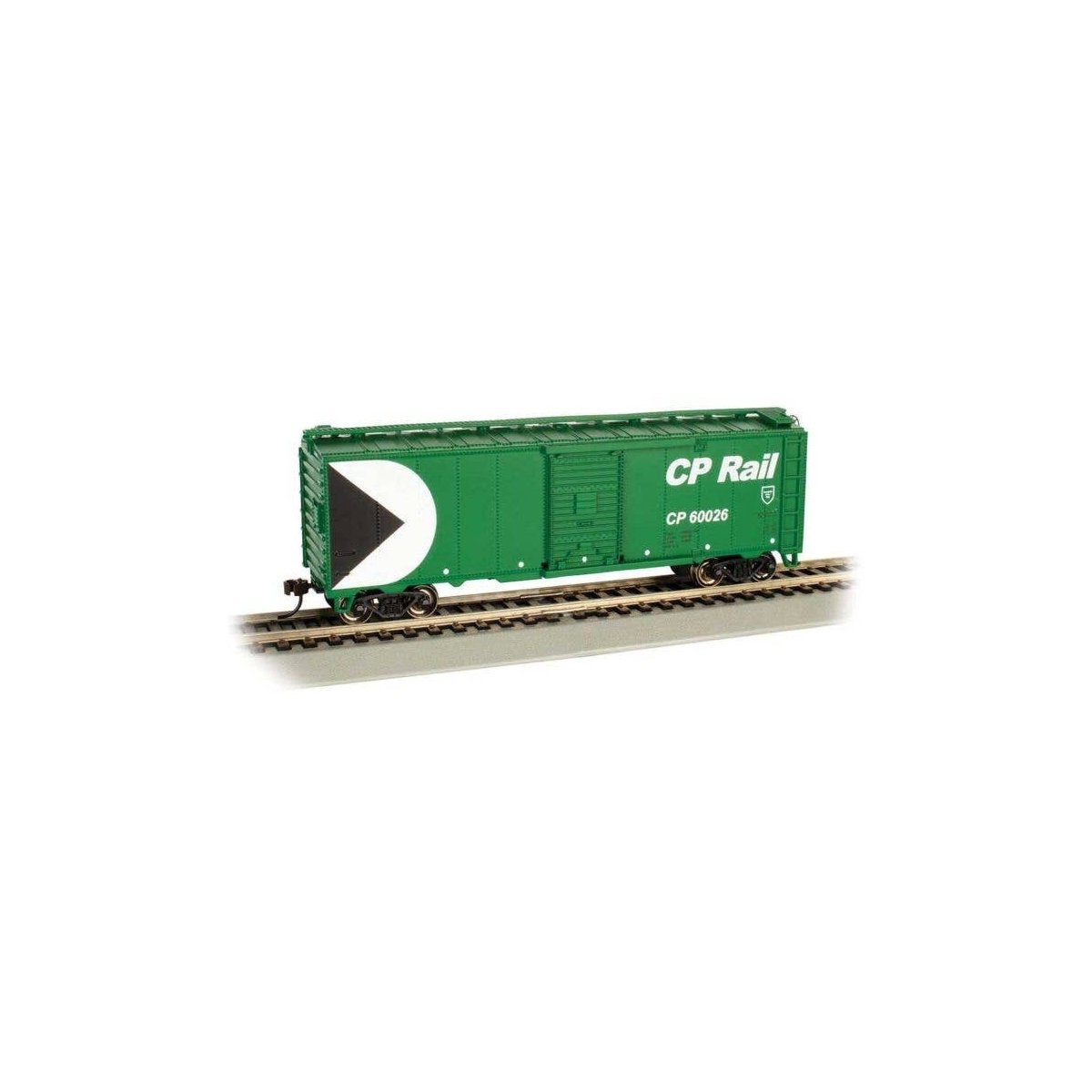 Pullman-Standard PS-1 40′ Steel Boxcar - Ready to Run - Silver Series(R) -- Canadian Pacific, HO, Bachmann Industries 16004