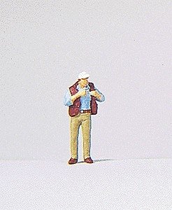 Individual Figure - Working People -- Trucker, HO, Preiser Kg 28032