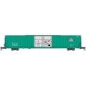 Pullman-Standard 86′ Auto Parts Double-Door Boxcar - Ready to Run -- New York Central 67649 (Jade G, N, Bluford Shops 86801