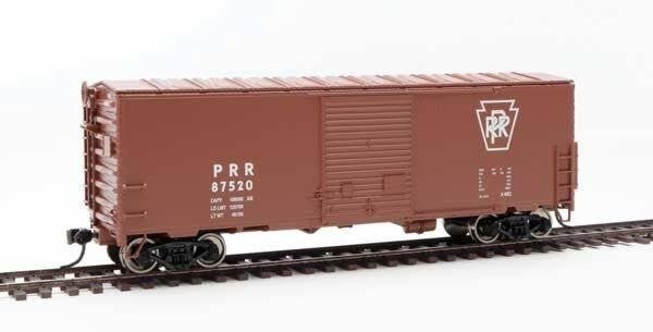 40` ACF Modernized Welded Boxcar w/8` Youngstown Door - Ready to Run -- Pennsylvania Railroad 8, HO, WalthersMainline 45018