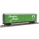 50′ Plug-Door Boxcar - Ready to Run -- Canadian Pacific (green Newsprint Service Logo, Script L, HO, WalthersTrainline 1673