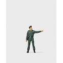 Individual Figure -- Customs Officer, HO, Preiser Kg 28098